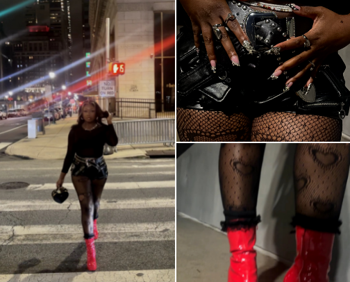 Concert Look | Y2K Punk Glam Outfit cover photo collage