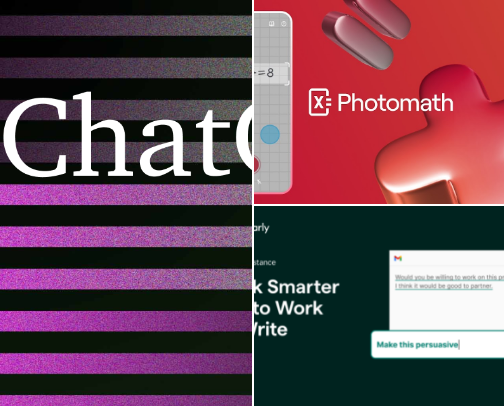 Study websites and applications cover photo collage