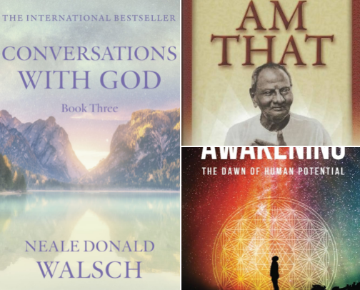 Spiritual AF (And So Are These Books) cover photo collage