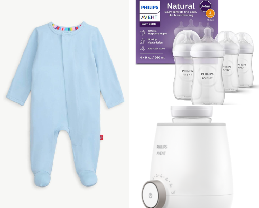 Baby Necessities 0-3 months cover photo collage