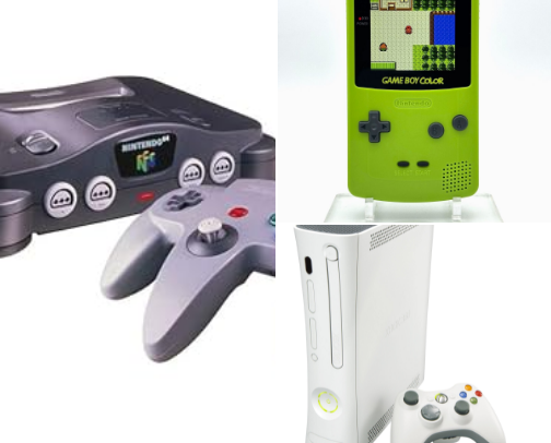 Gaming Nostalgia cover photo collage