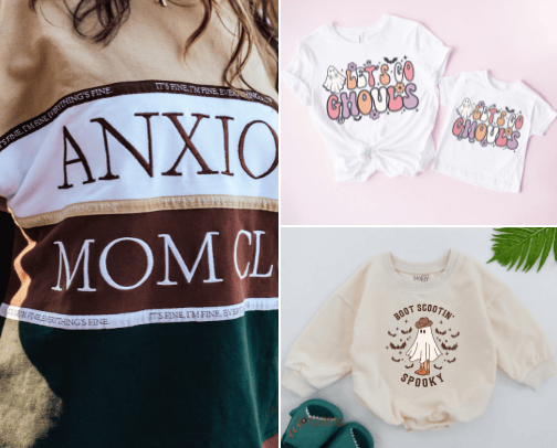 Family Outfits cover photo collage