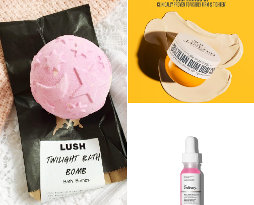 °.☾⋆.ೃ࿔ Self Care Night | Self Care Finds! cover photo collage