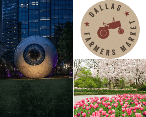 Things (I want) To Do In Dallas, Texas cover photo collage