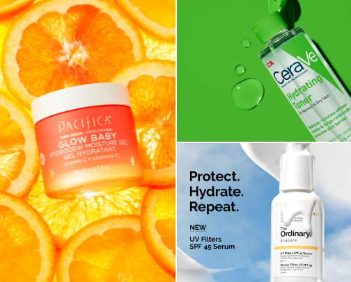 Budget-Friendly Skincare Routine cover photo collage