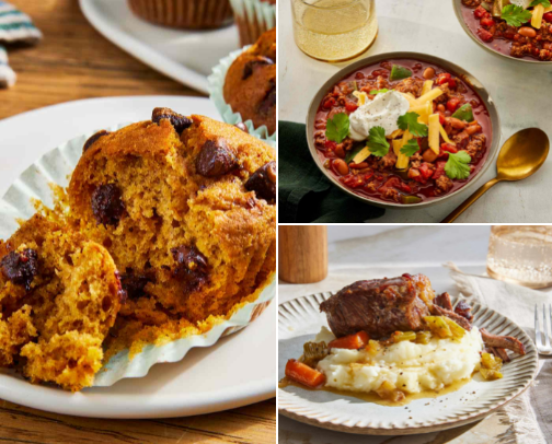 Falling for Flavor: Recipes for Autumn cover photo collage