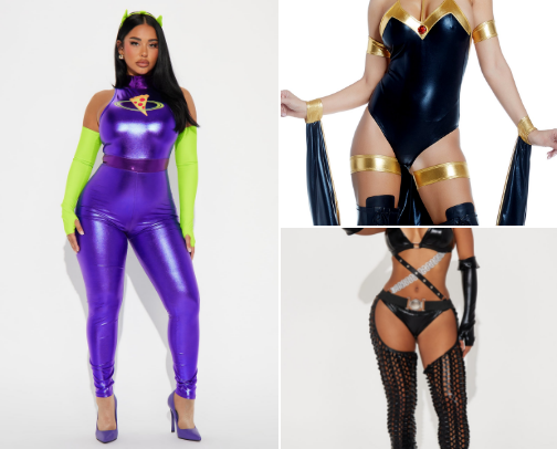 Halloween costumes! 🎃 let’s gooo shopping cover photo collage