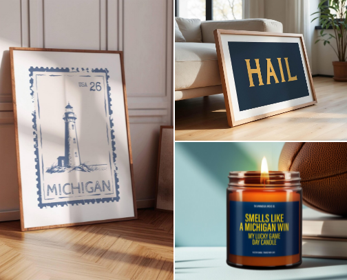 All Things Michigan for Your Home cover photo collage
