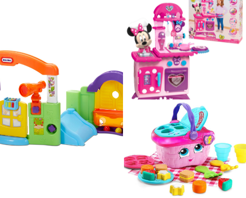 Baby toys cover photo collage