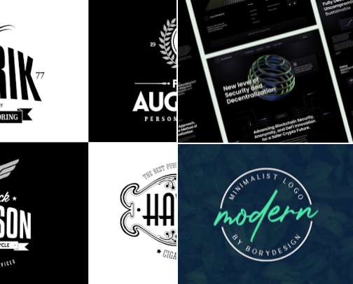 Top online designers cover photo collage