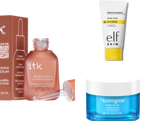 Makeup/skincare recs for sensitive skin! cover photo collage