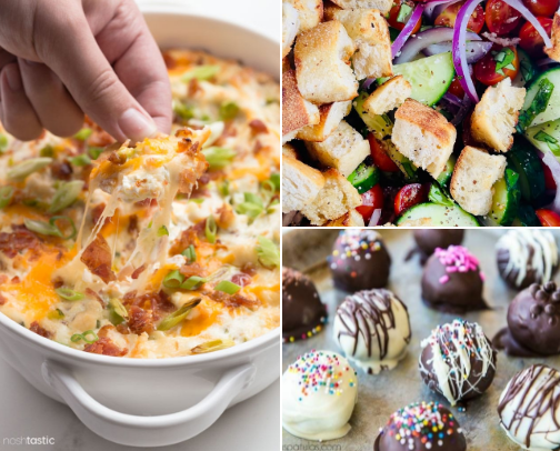Recipes that never fail! cover photo collage