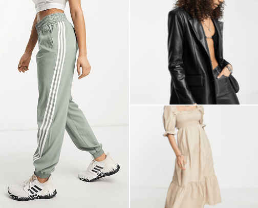 ASOS CLOTHING cover photo collage