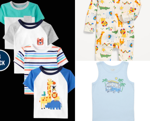 Boy Clothes (Baby and Toddler) cover photo collage