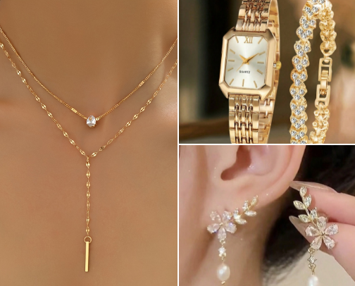 Affordable and Non-Tarnish Fine Jewelry That Looks Expensive cover photo collage