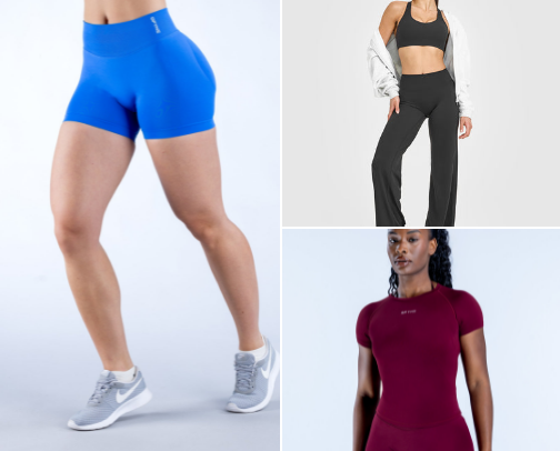 Gym baddie 🏋️‍♀️🧘‍♀️ cover photo collage