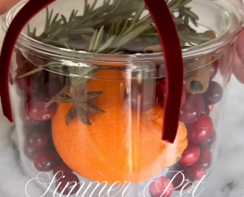 Gift idea -Simmer pot cover photo collage