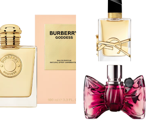 Winter perfumes ❄️ cover photo collage