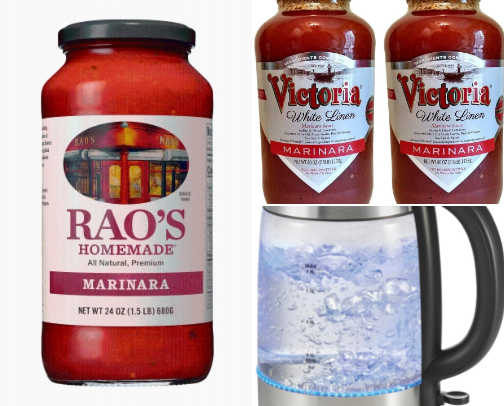 Healthy & Delicious Pantry Swaps & Snacks cover photo collage