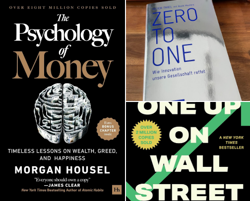 Best Books for Investors and Entrepreneurs cover photo collage