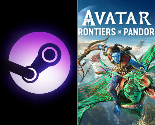 👾Steam Library Favorites cover photo collage