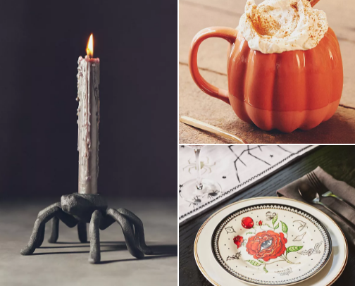 Cozy Fall & Halloween Aesthetic cover photo collage