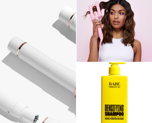 My favorite hair products and tools cover photo collage