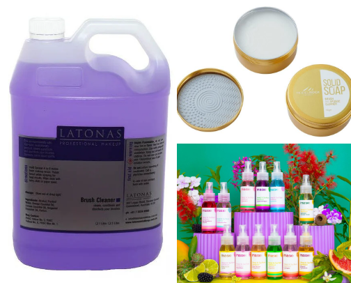 Pro Makeup Kit Hygiene & Cleaning ♡ cover photo collage