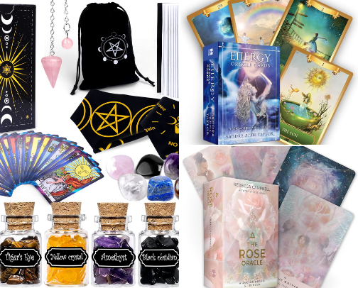 My Go-To Oracle & Tarot Decks cover photo collage