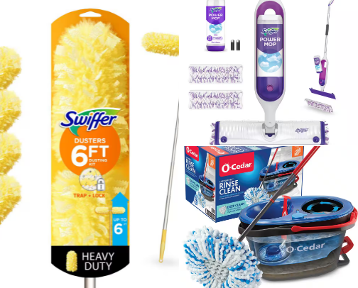 Cleaning cover photo collage