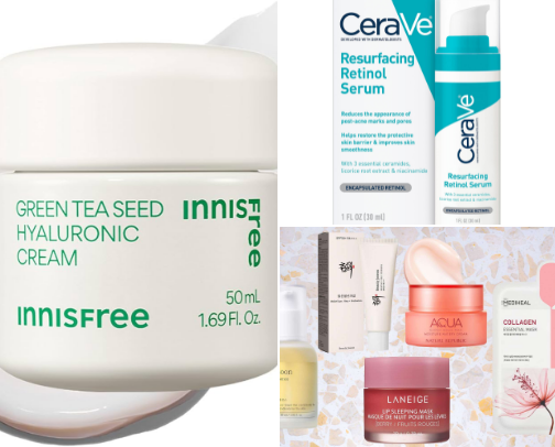 Scin Care  Products🎀 cover photo collage