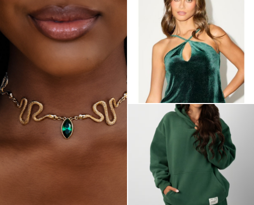 On Wednesdays we wear Green 💚🌟 cover photo collage