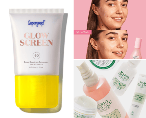 My fav products cover photo collage