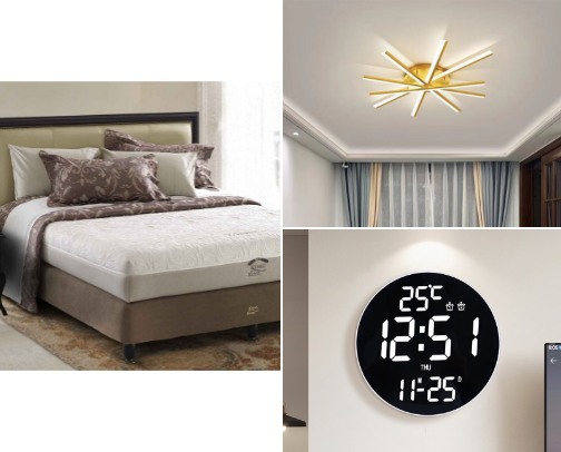 The Best Bedroom Accessories to Create a Comfortable and Stylish Space🔥👍 cover photo collage