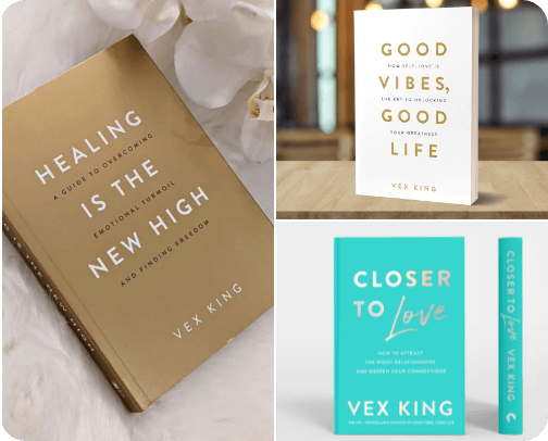 Personal Development Books cover photo collage