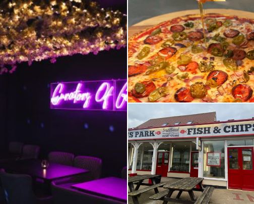 Places to Eat in the UK! cover photo collage