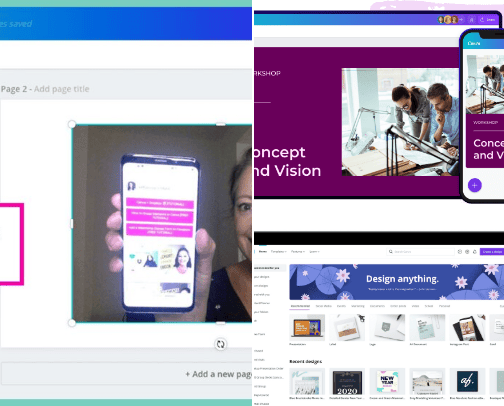Recommendations on Features I LOVE on Canva <3 cover photo collage