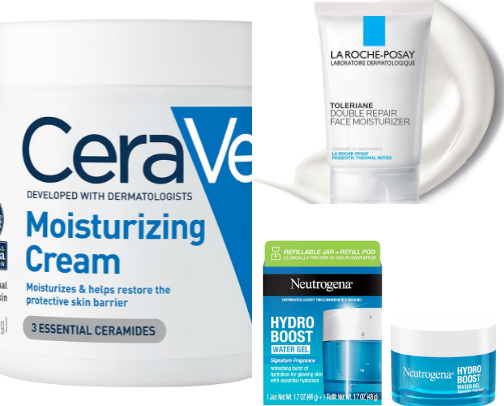 Best Face Moisturizers for Every Skin Type cover photo collage