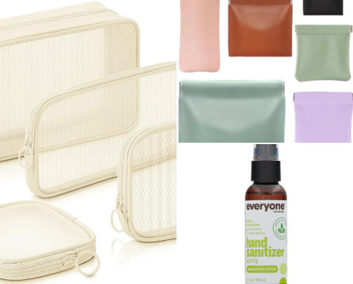 handbag pouch necessities cover photo collage