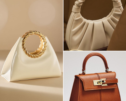 Elegance in Hand👜 cover photo collage