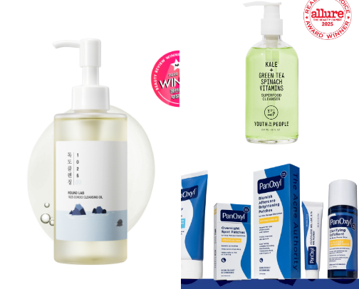 holy grail skincare cover photo collage