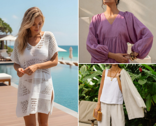 Summer Aesthetic Wardrobe: Light, Breezy & Pinterest-Inspired Outfits ☀️ cover photo collage