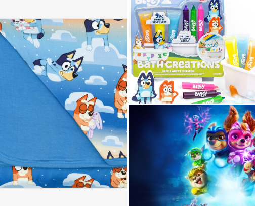 Bluey and paw patrol 🐶 cover photo collage