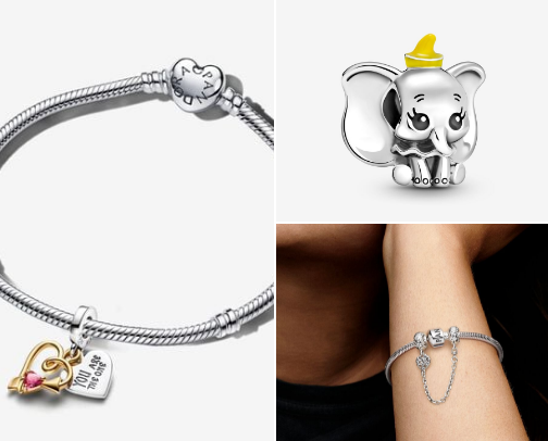 Essential charms for Pandora charm bracelet 🧿 cover photo collage