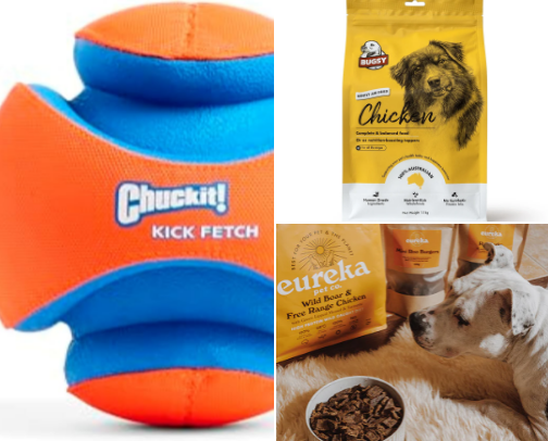 Favourite dog products! cover photo collage