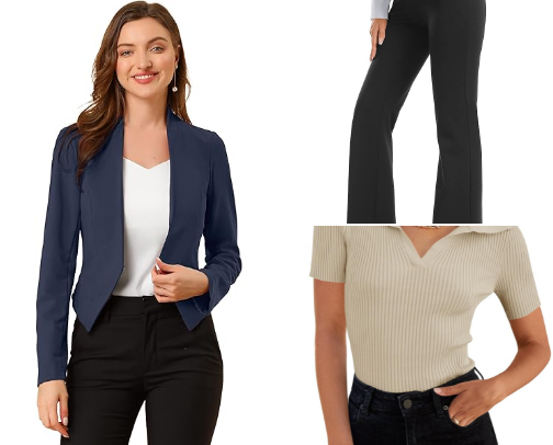 Corporate Woman Outfits cover photo collage