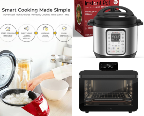 Cooking made easy for a busy family! cover photo collage