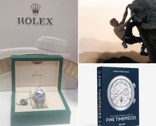 Time pieces cover photo collage