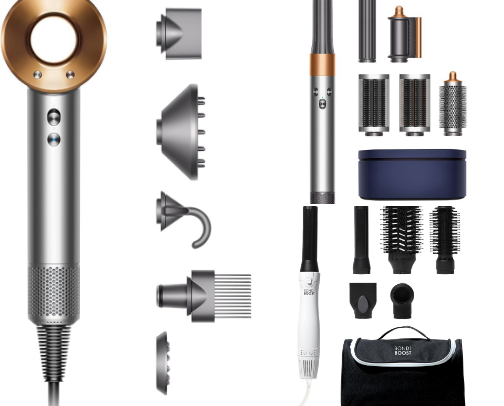 Hair Care Tools cover photo collage