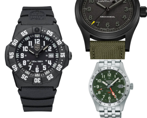 Tool Watches of 2026, in Three Rungs cover photo collage